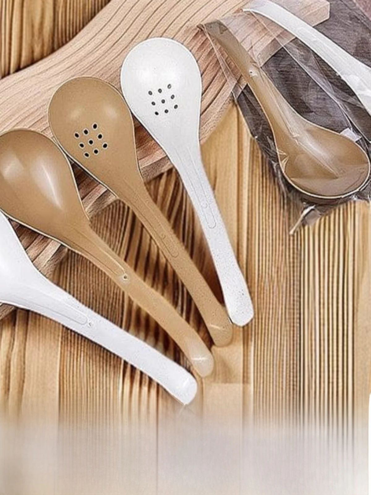 

Одноразовая большая ложка для супа, термостойкая ложка для домашнего использования в ресторане, коммерчески доступна, сито для красного рисового корпуса, сервировочная ложка