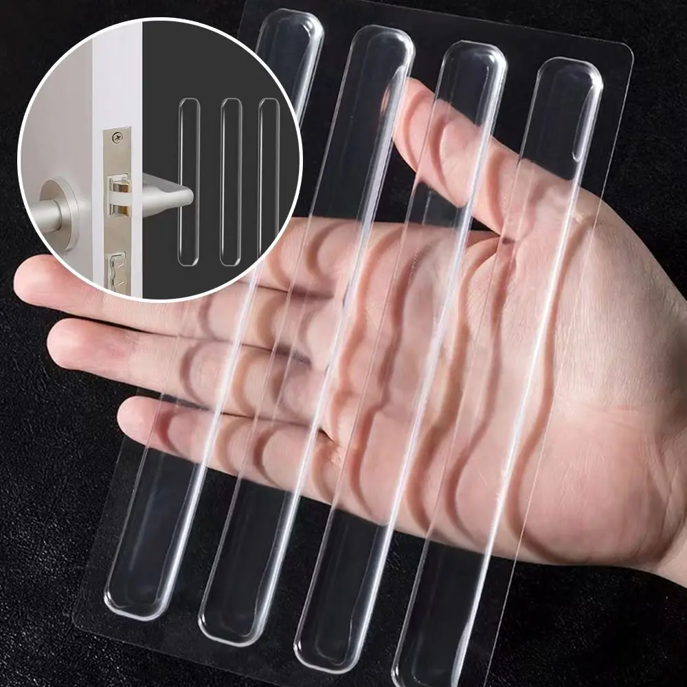 8Pcs/set Car Door Edge Transparent Anti-collision Anti Scratch Protection Strip Portable Anti Scratch Protection Strip