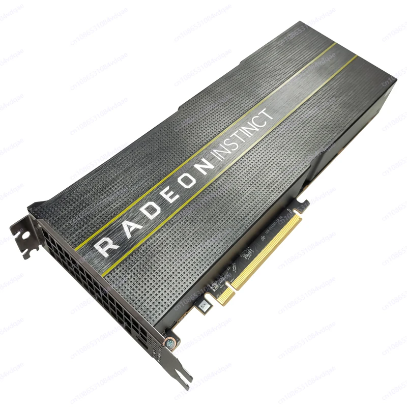 MI50 16G running score 39W + changed radium 7 graphics card bios stable game chicken eating double fan version