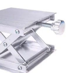 Stainless Steel Adjustable Lift Table Lab Lifting Stand Rack Lift Platform Dropship