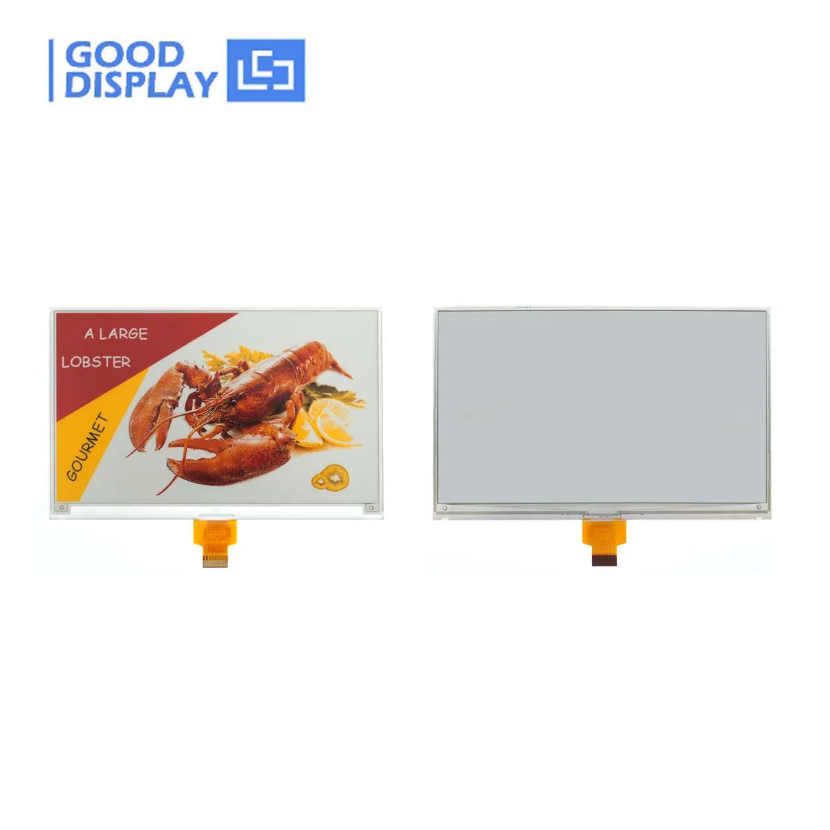 7.5-inch Four-color Black, White, Yellow and Red E-paper Module SPI Display Screen Resolution 800x480 GDEM075F52