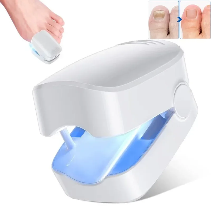 Nail Fungus Treatment LED Laser Device for Cleaning Onychomycosis USB Charge 905nm Infrared Light 470nm Blue Light Nail Salon