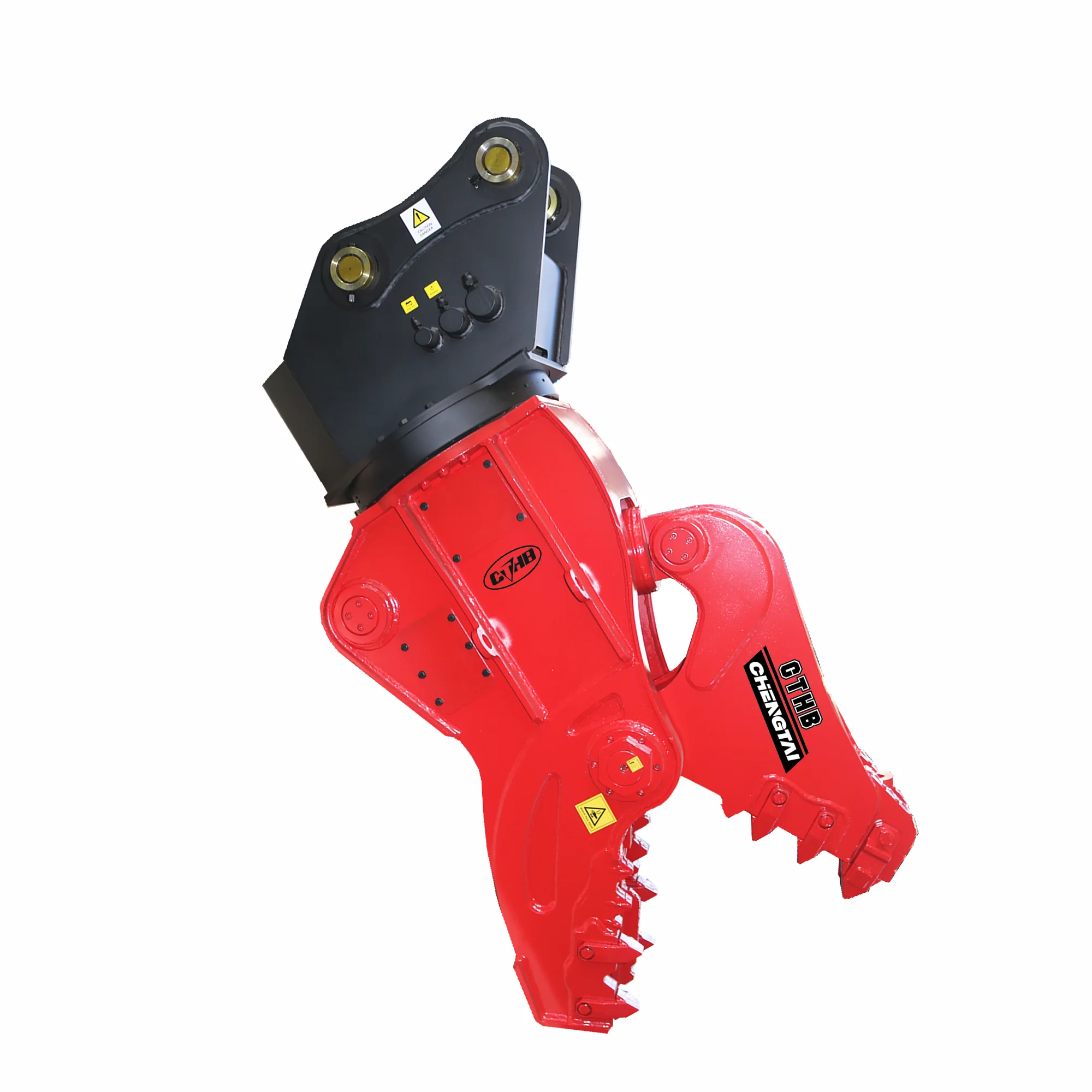 Excavator Hydraulic Pulverizers Used for Reinforced Concrete Demolition