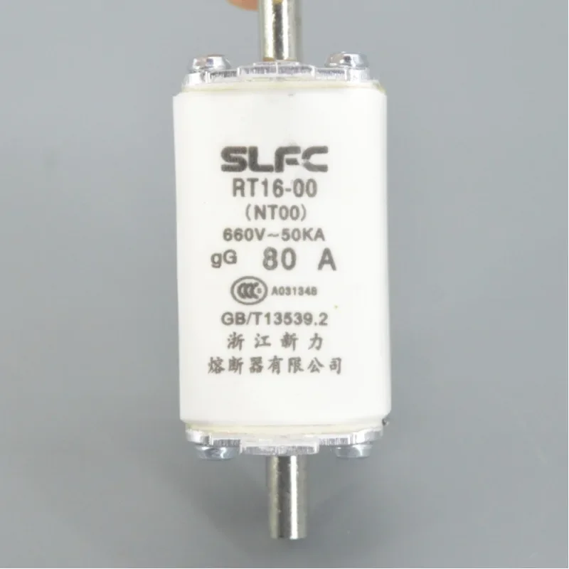 Slfc Ac 660V ~ 50ka 20a/32a/40a/50a/63a/80a/100a/125a/160a Zekering Nt00/RT16-00 Zekering