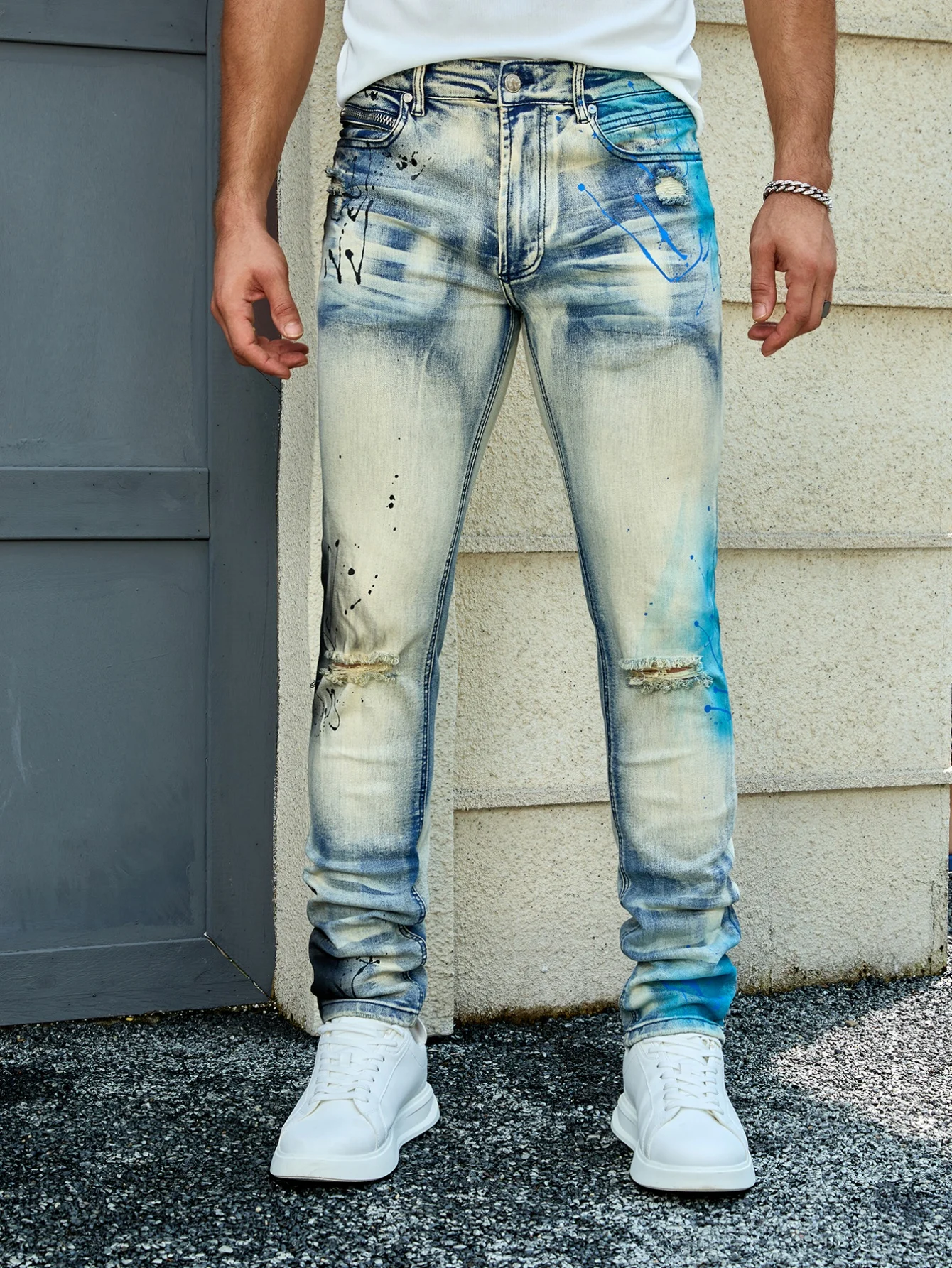 Retro Y2K Distressed Style Classic Washed out Effect Clothing Layered Design Fashion Global Sale Free Shipping Promotions