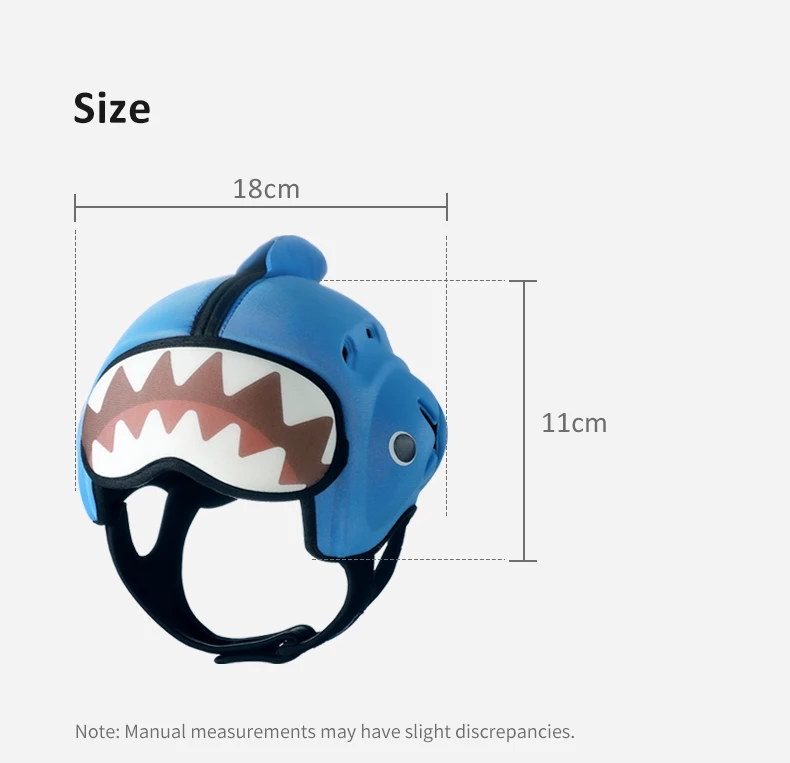 Mambobaby Sicherer Anti-Schock-Babyhelm, Kleinkind-Kopfschutz, Kopfbedeckung für Kleinkinder, Krabbeln lernen, Spaziergänge, verhindert Verletzungen vor Stößen – Detail 16