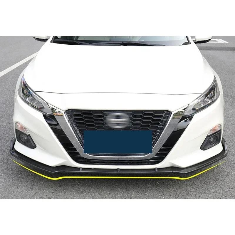 Front Bumper Spoiler for Nissan Altima 2019 2020 Splitter Protector Plate Lip Splitter Body Kit