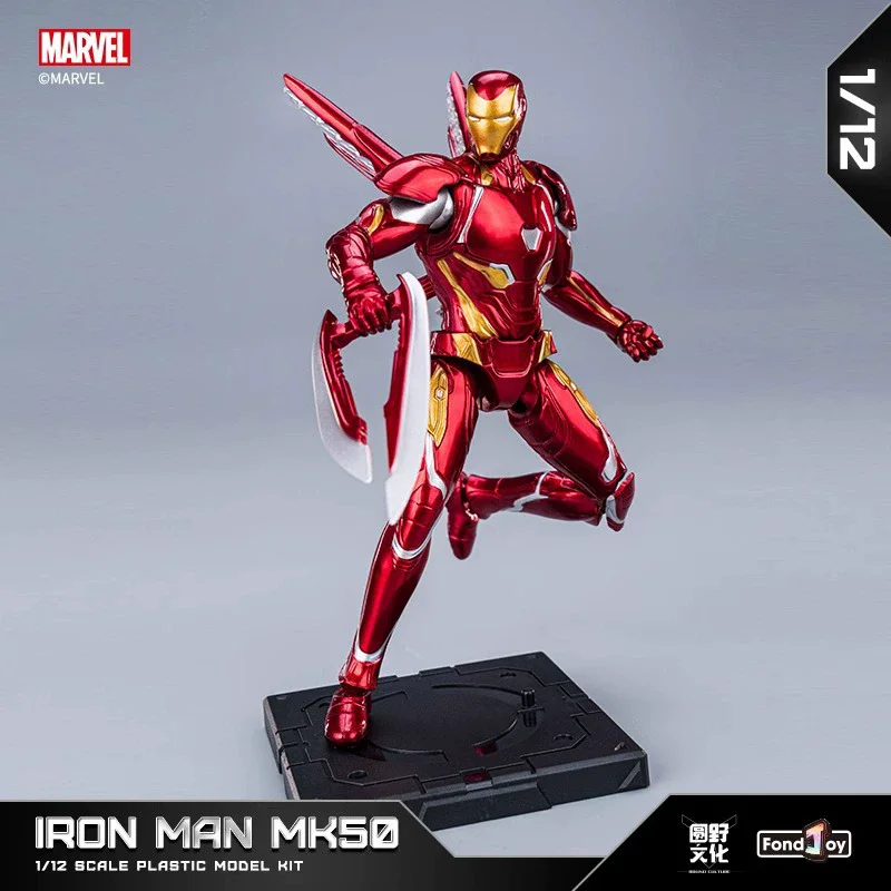 Original Fondjoy Marve Figures Hulk Thanos Captain America Spider-Man Thor Iron Man Cool Boy Toys Custom Models Dolls Kids Gifts - view 5