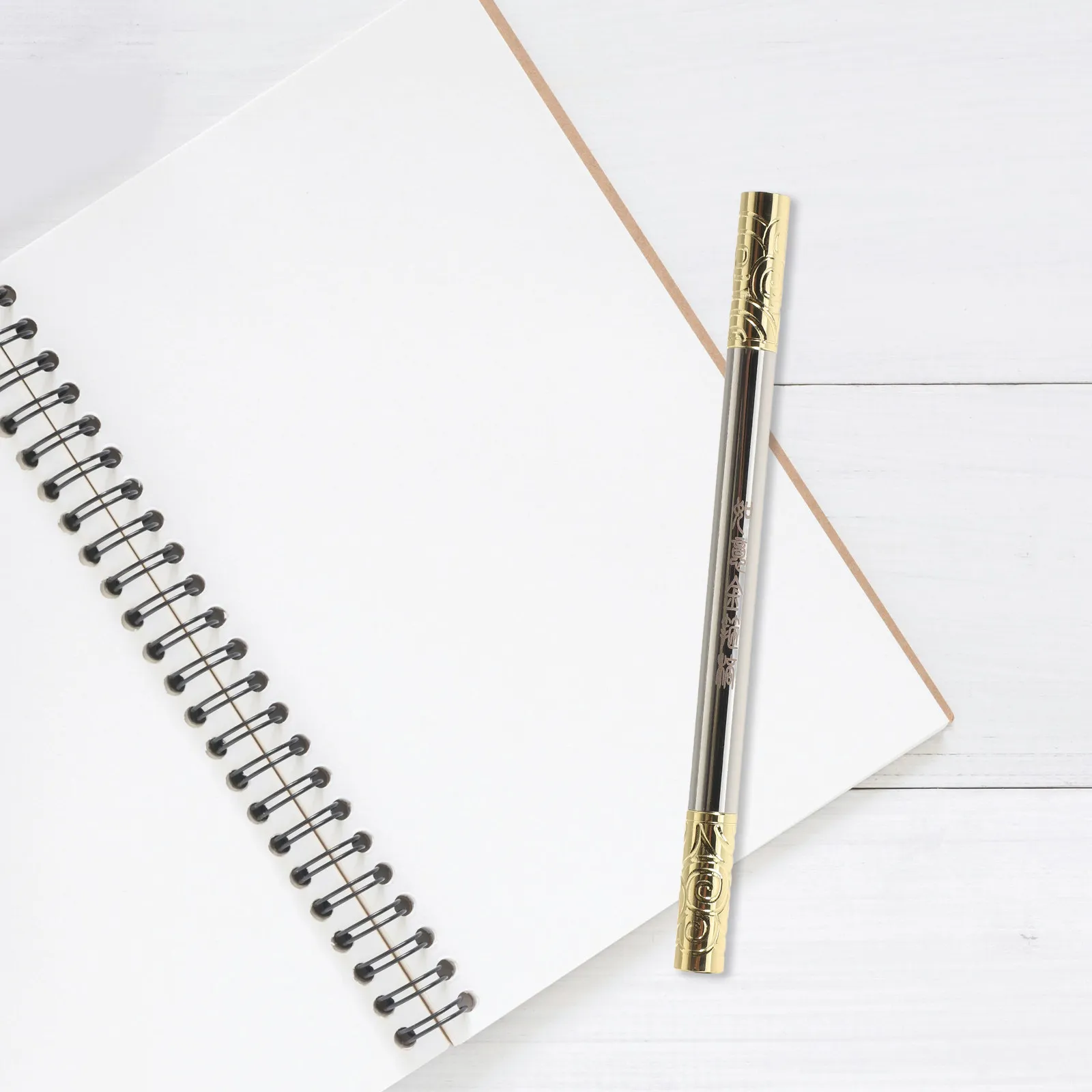 

Cloud Pattern Metal Ballpoint Pen Black Ink Journey to The Ruyi Design Novelty Roller Ball Pen for Office Students