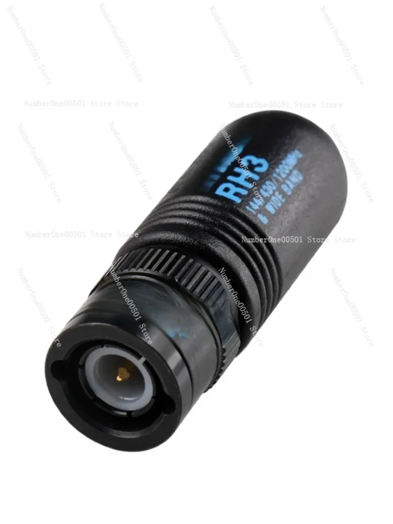 Rh3 Three-Band Mini Handheld Transceiver Antenna BNC Interface Portable Short Antenna 4.5