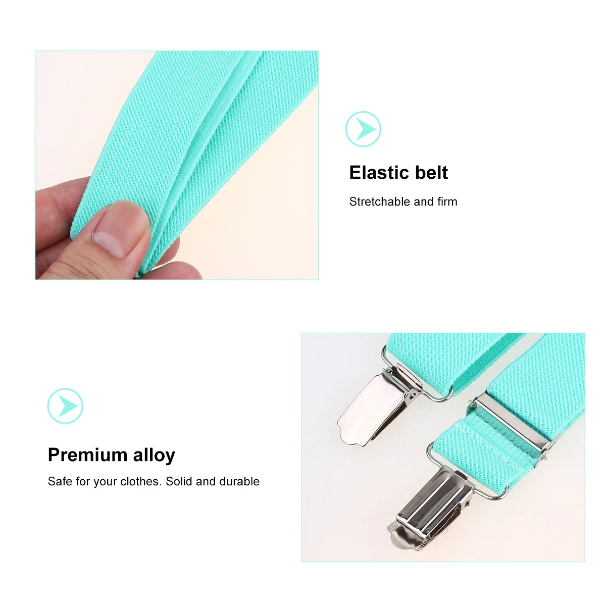 

2Pcs Children Glove Clip Mittens Holder Adjustable Elastic Durable Corrosion Resistant Winter Outdoor Pink Glove Clip