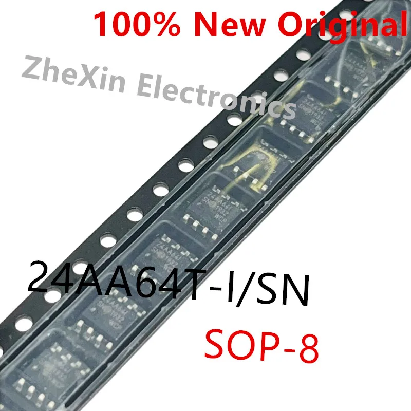 10PCS/Lot   24AA16T-I/SN   24AA16I 、24AA64T-I/SN   24AA64I 、24AA256T-I/SN   24AA256I   New original I2C serial EEPROM chip