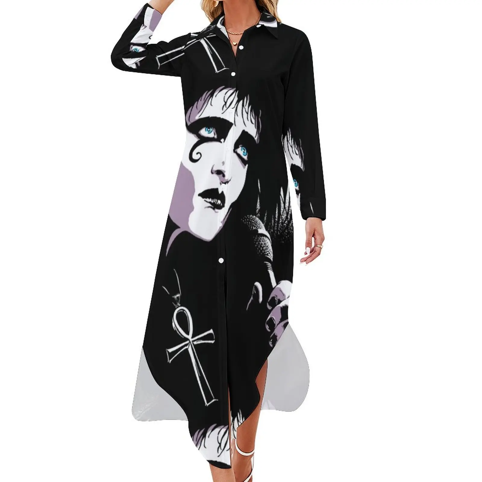 

Sister of the Endless Long Sleeved Shirt Dress Dresses gala Female clothing