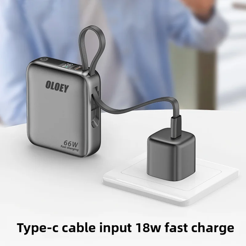 66W 100000mAh Power Bank Fast Charging PD 22W Portable Mini PowerBank for iPhone 17 16 15 Xiaomi External Battery Charger - view 6