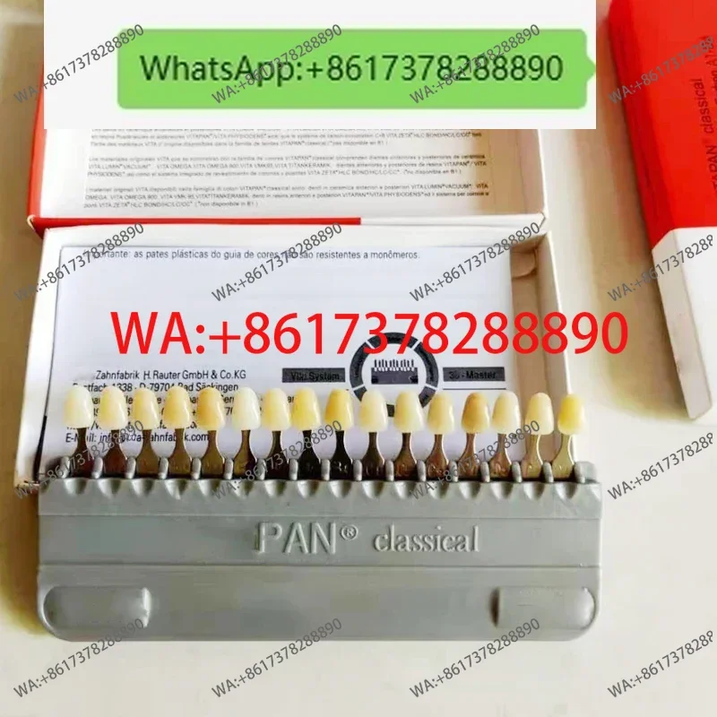 teethguide Shade Guide 20 Color teeth whitening