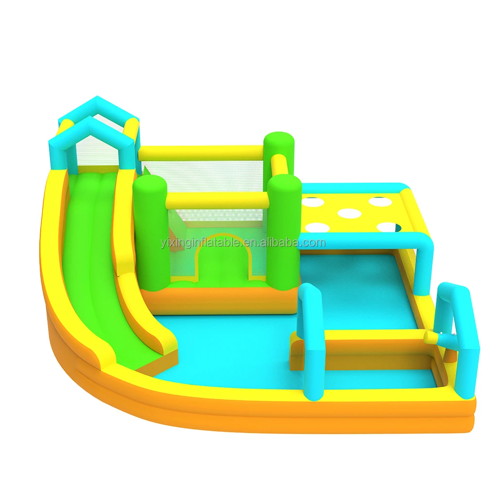 

Высокопрочный уличный надувной шезлонг для водной игры, комбинированный шезлонг с бесплатным логотипом, модель надувного замка, аксессуар для