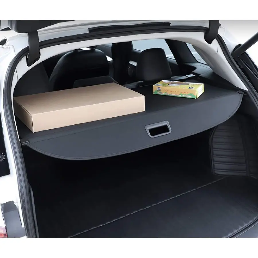 غطاء البضائع متوافق مع الجيل الجديد Audi Q5 SQ5 2025 206، شاشة الخصوصية الخلفية لتخزين السيارة، غطاء أمان Tonneau