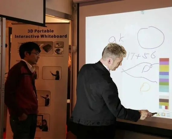 High Precision Auto Calibration Touch Multi Writing Teaching Smart Board Digital Board Smart Whiteboard For Classroom Business