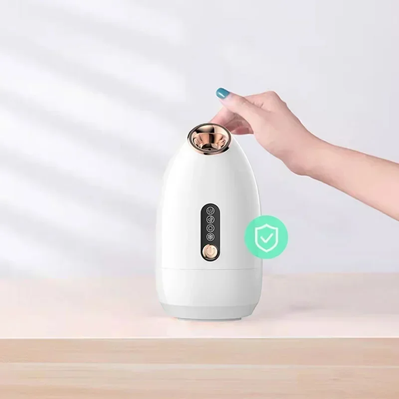 Portable 220v Hot And Cold Double-spray Face Steaming Instrument Hydrating Nano Sprayer Household Steam Beauty Face Open Pores F