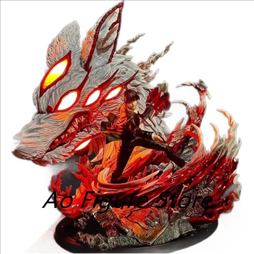 Gk Chainsaw Man Hayakawa aki Action Figure Glowing Anime Figures Collection Model Statue Souvenir Desk Decoration Toys Gift