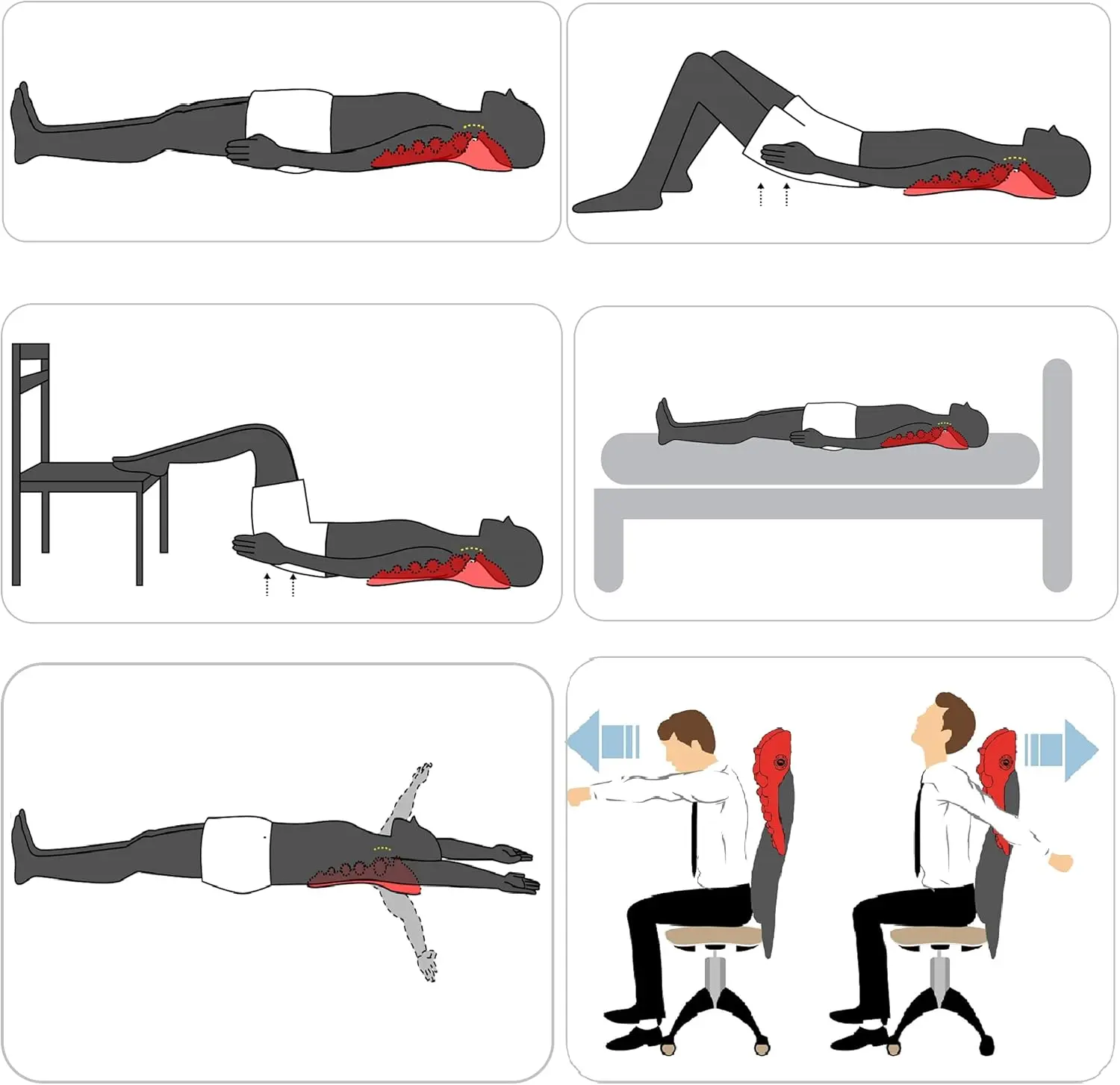 Manual Neck and Shoulder Massager for Pain Relief, Trigger Point Release Tool for Upper Back Tension view 5