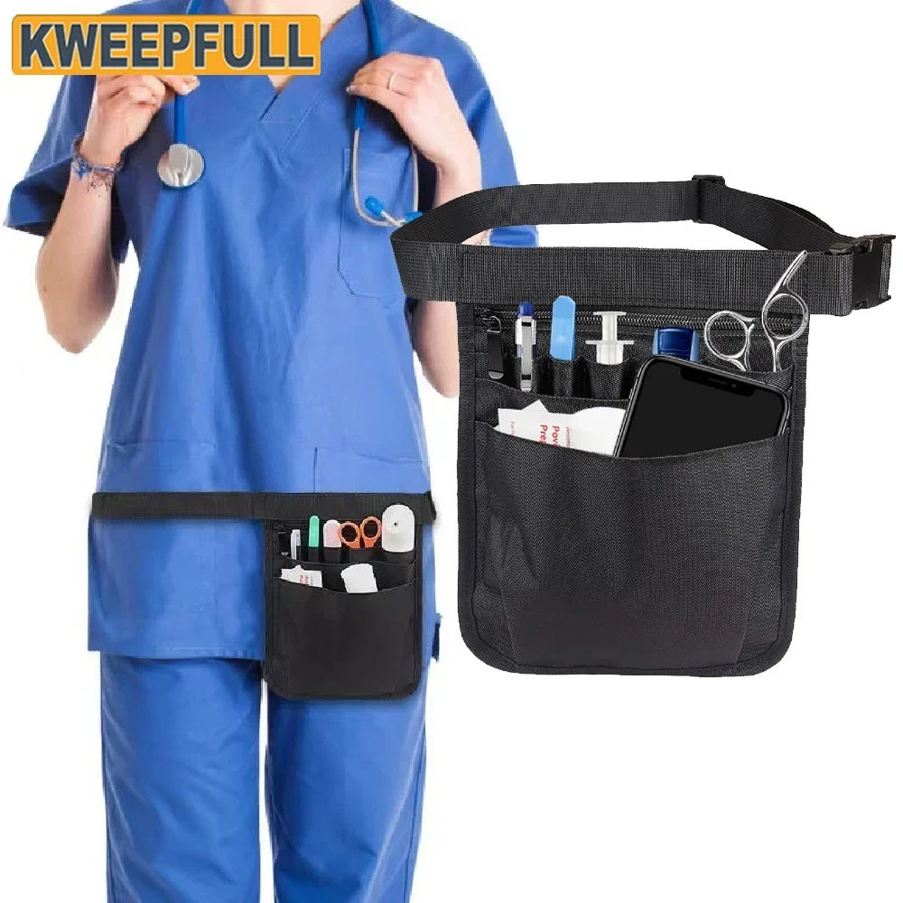 Tool Waist Bag Waterproof Hand Repair Nylon Hardware Toolkit Scissors Tongs Outdoor Universal Medical Staff Barber Storage Bags