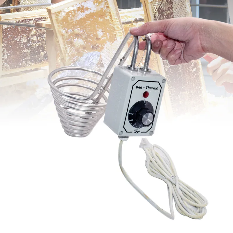 Adjustable Heating Spiral Honey Melter Heating Ring Honey Melting Device Honey Refiner Beekeeping Equiment Tools