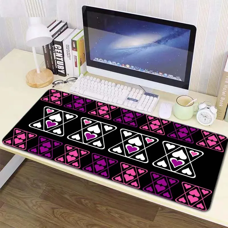 Tapis de souris à motif Bergame, design artistique, média, pour ordinateur, clavier mécanique, bureau