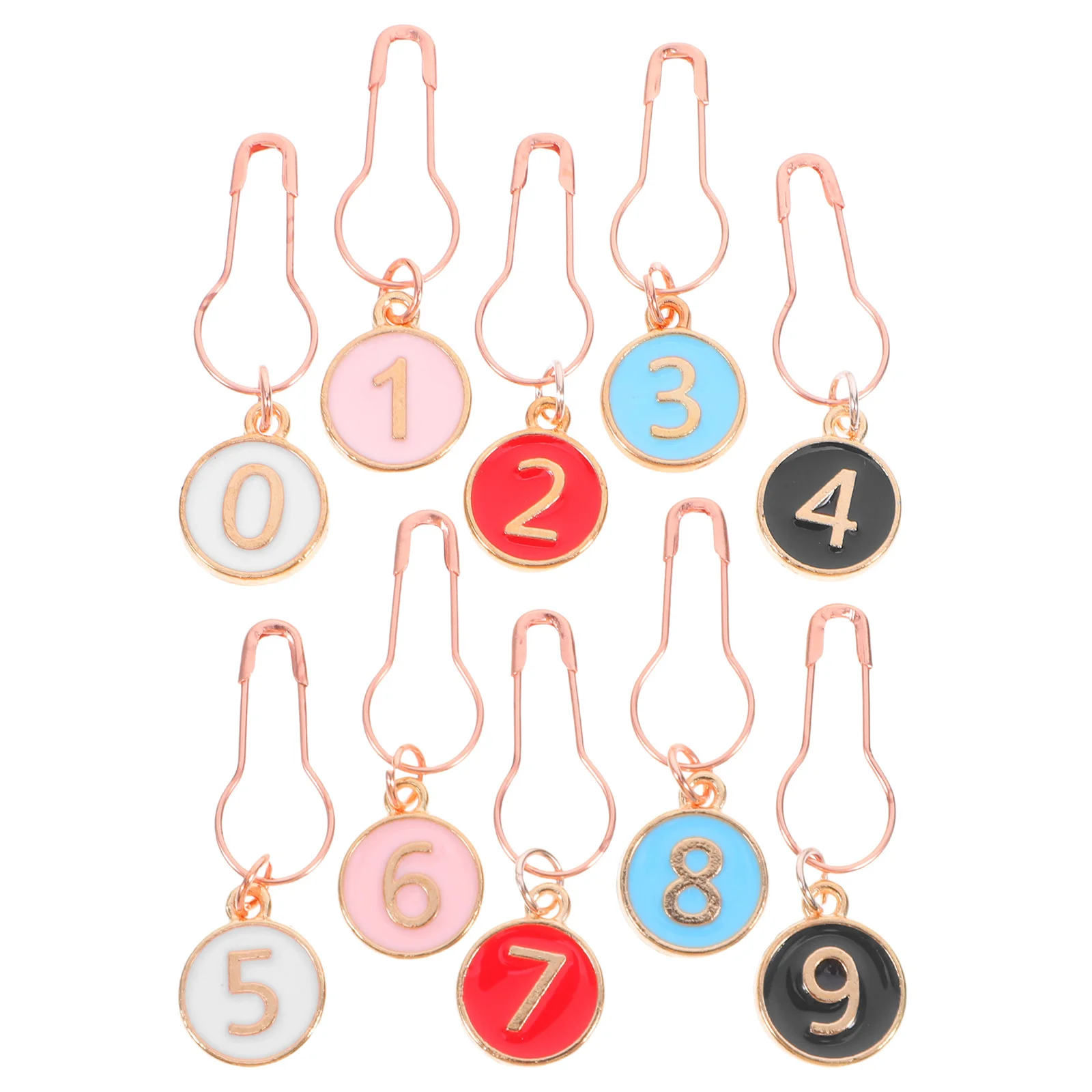 

10 Pcs Knitting Auxiliary Tool Crochet Place Markers for Crocheting Accessories and Supplies