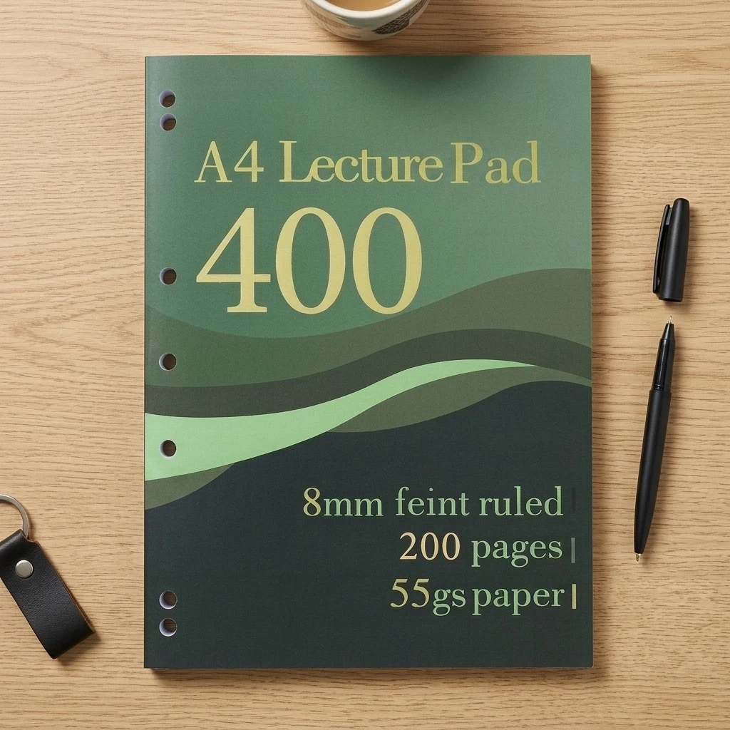 Minimalist American Style A4 Notebook Thickened Draft-book Minimalist Practice Journal For Students Office Notes Meeting Records