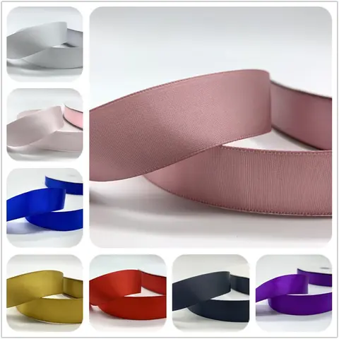 Silk Satin Polyester Ribbon 5 Yards RYFDBMauve