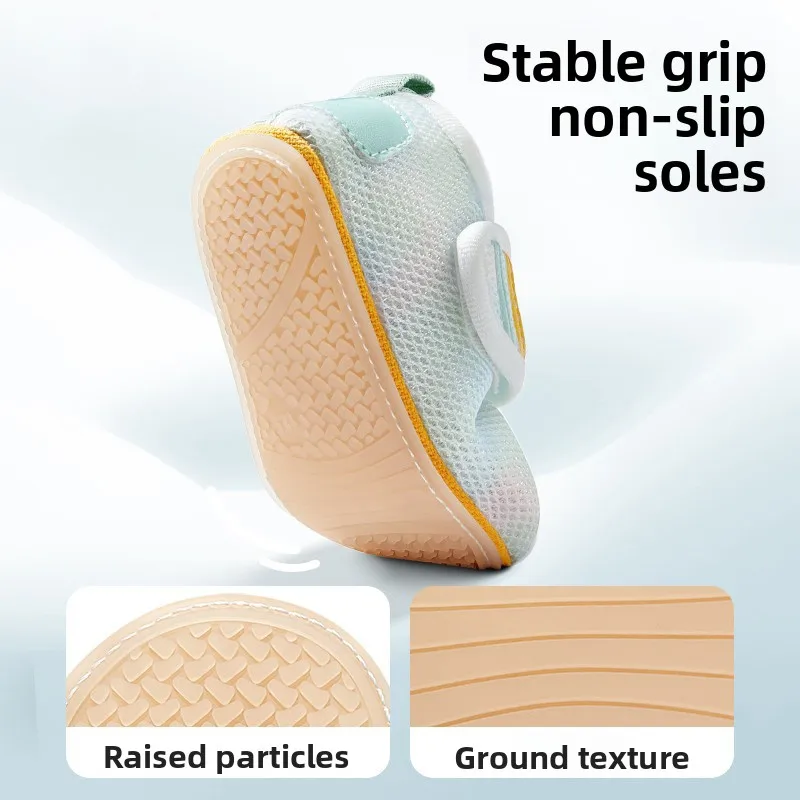 أحذية أطفال صغار للأطفال أحذية أرضية للخريف والصيف للأطفال جوارب ناعمة مضادة للانزلاق للأطفال الصغار