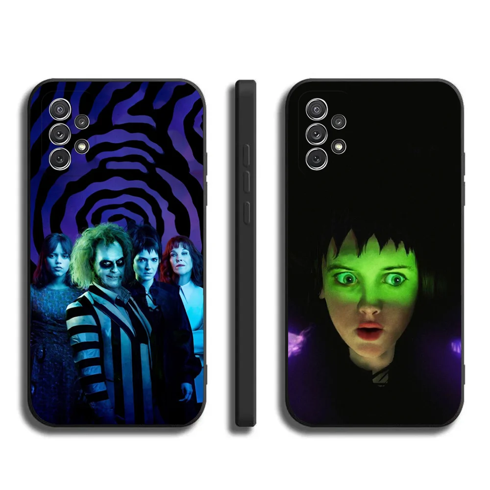 B-Beetlejuices 2 Phone Case For Samsung Galaxy A20,A21s,A22,A31,A32,A52,A53,A72,73,A80,A91Soft Black Cover