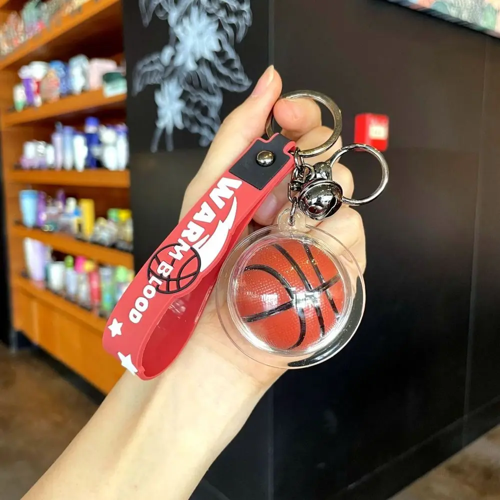 

Acrylic Material Street Basketball Keychains Trendy Design Cute Design Car Key Chains Fashionable Fashionable Style