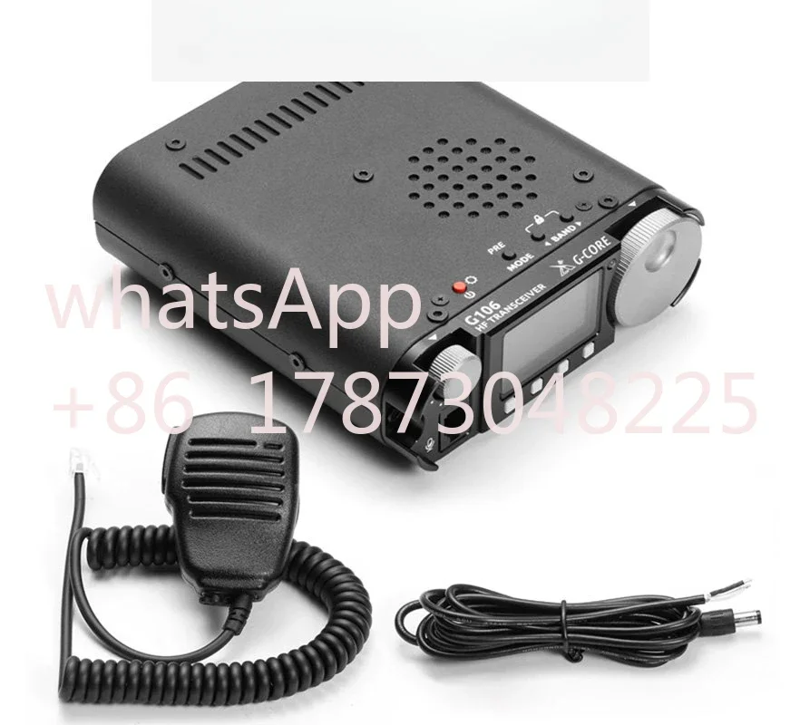 Xiegu G106C Portable SDR Shortwave Radio 5W HF Transceiver QRP WFM Radio FT8