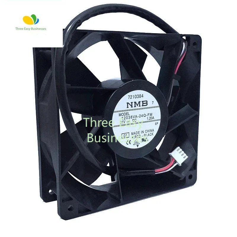 

new 12038VA-24Q-FM 24V 1.2A 12038 4-wire PWM variable frequency drive fan
