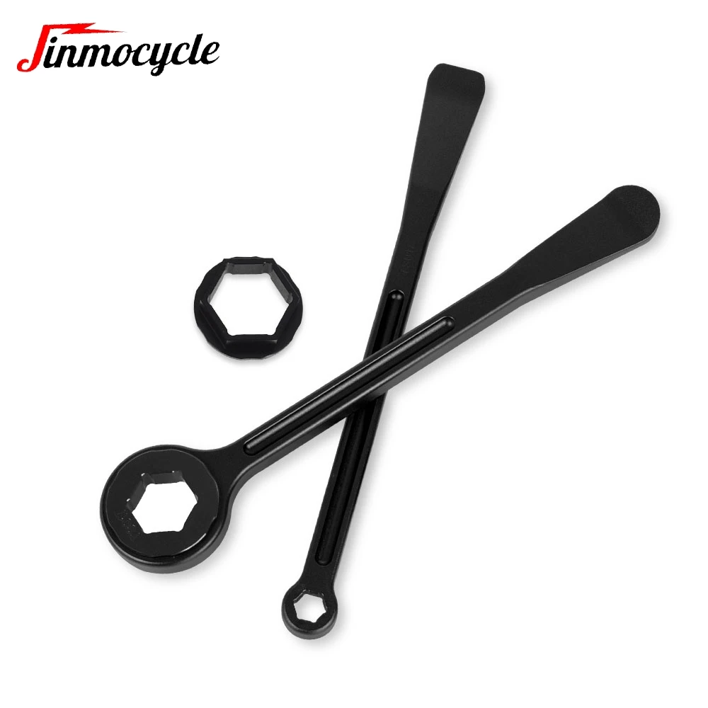 Motorcycle Universal Accessories Tyre Tire Lever Wrench Spanner Tool CNC Tire Tool Lever Spoon Axle Wrench Tire Change