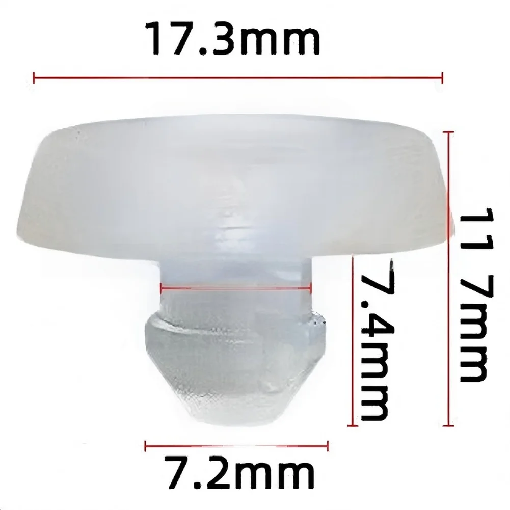 For Brake Pedal Positioning Rubber Brake Stopper Easy Install Brake Limiter White Secure Fit Design Friction Reduction