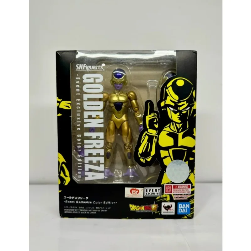 In Stock Original BANDAI S.H.Figuarts SHF Dragon Ball Z Golden Freeza อะนิเมะ Action Figures ของเล่นคอลเลกชันวันหยุดของขวัญ