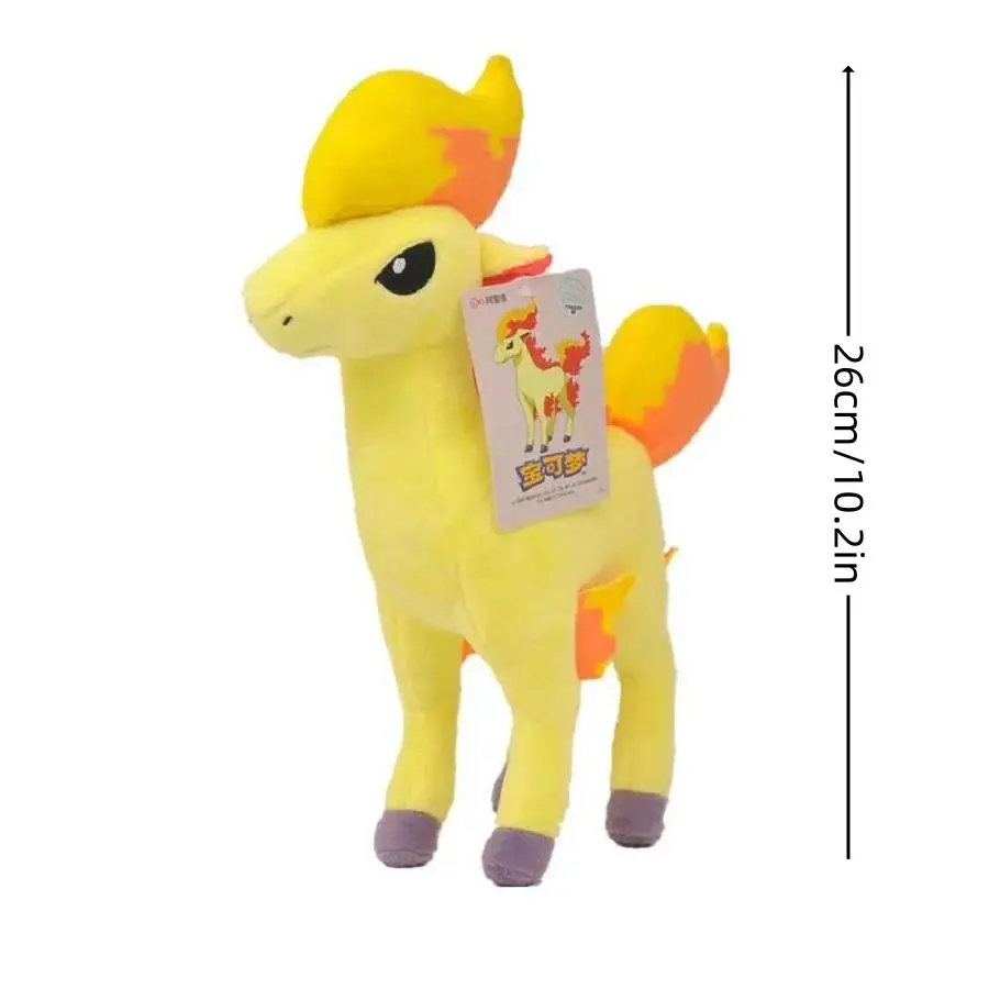 Pokemon Kawaii Ponyta Pluszaki Kreskówkowe i Śliczne Ogniste Konia Lalki Poduszki Dekoracyjne Prezent Urodzinowy Dla Dzieci Przyjaciół Chłopców