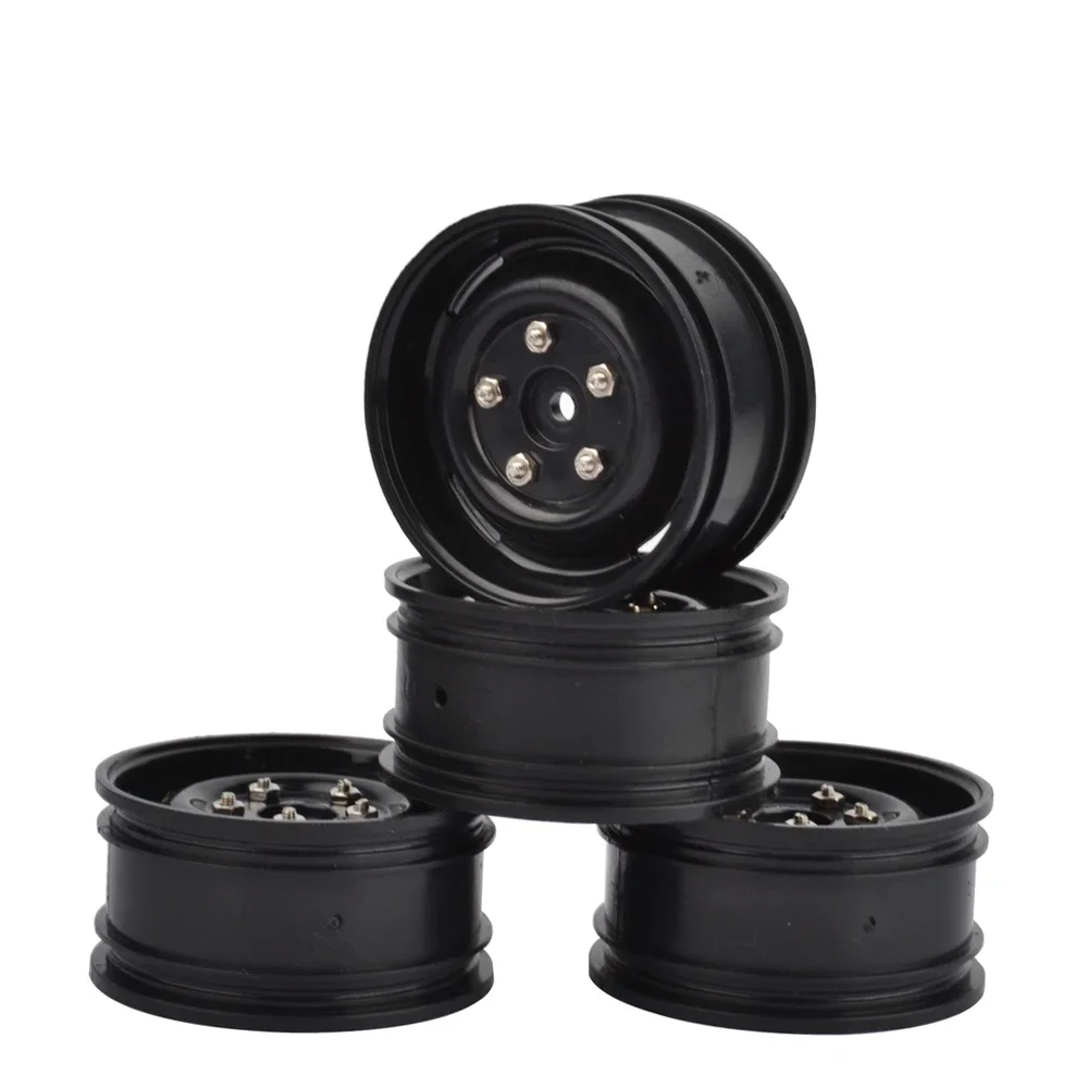 

4PCS 1.9'' Plastic Wheel Rims for Axial SCX10 Tamiya CC01 D90 PAJERO Traxxas TRX4 1:10 RC Rock Crawler