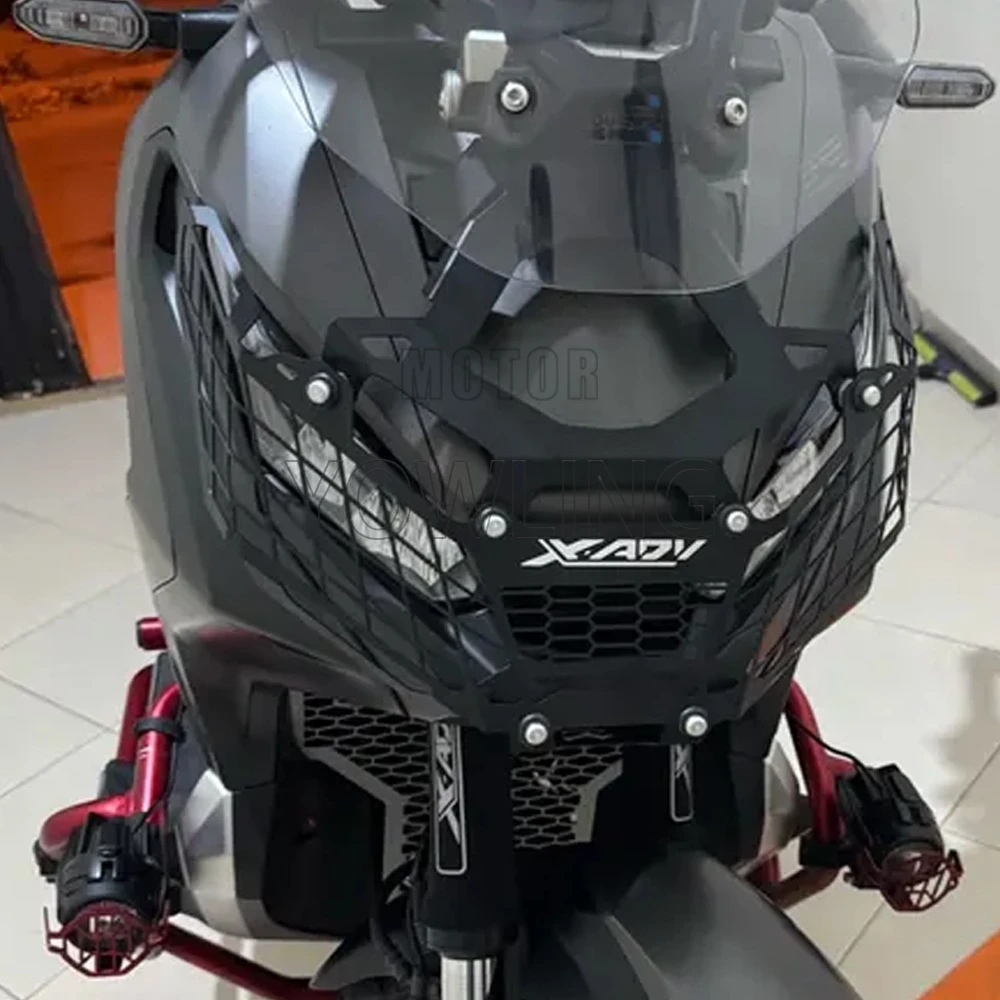 

FOR HONDA X-ADV 750 2024 2025 2026 XADV 750 Motorcycle Headlight Headlamp Grille Shield Guard Cover Protector 2017 - 2022 2023