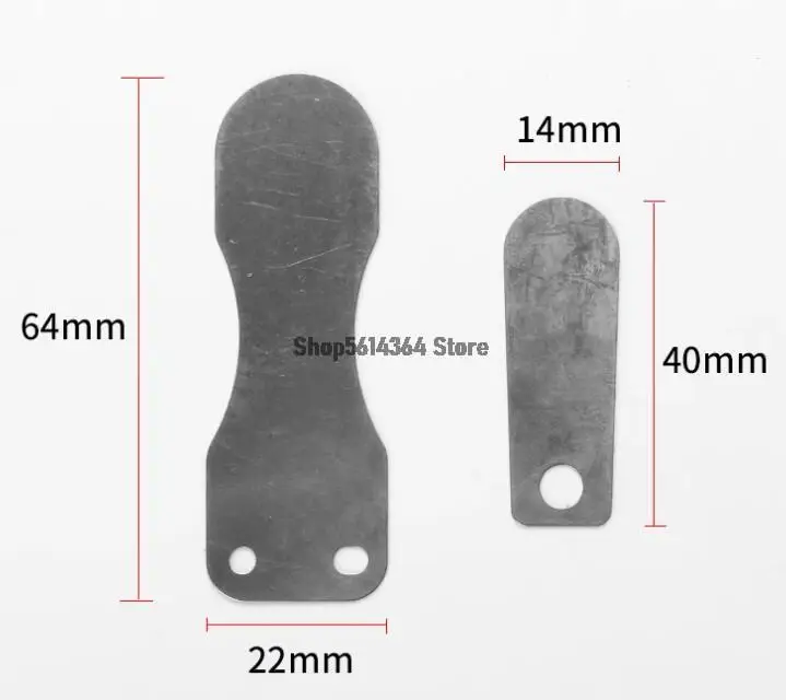 64mm Length Cast Steel Air Compressor Valve Plate Fitting Set 2 in 1