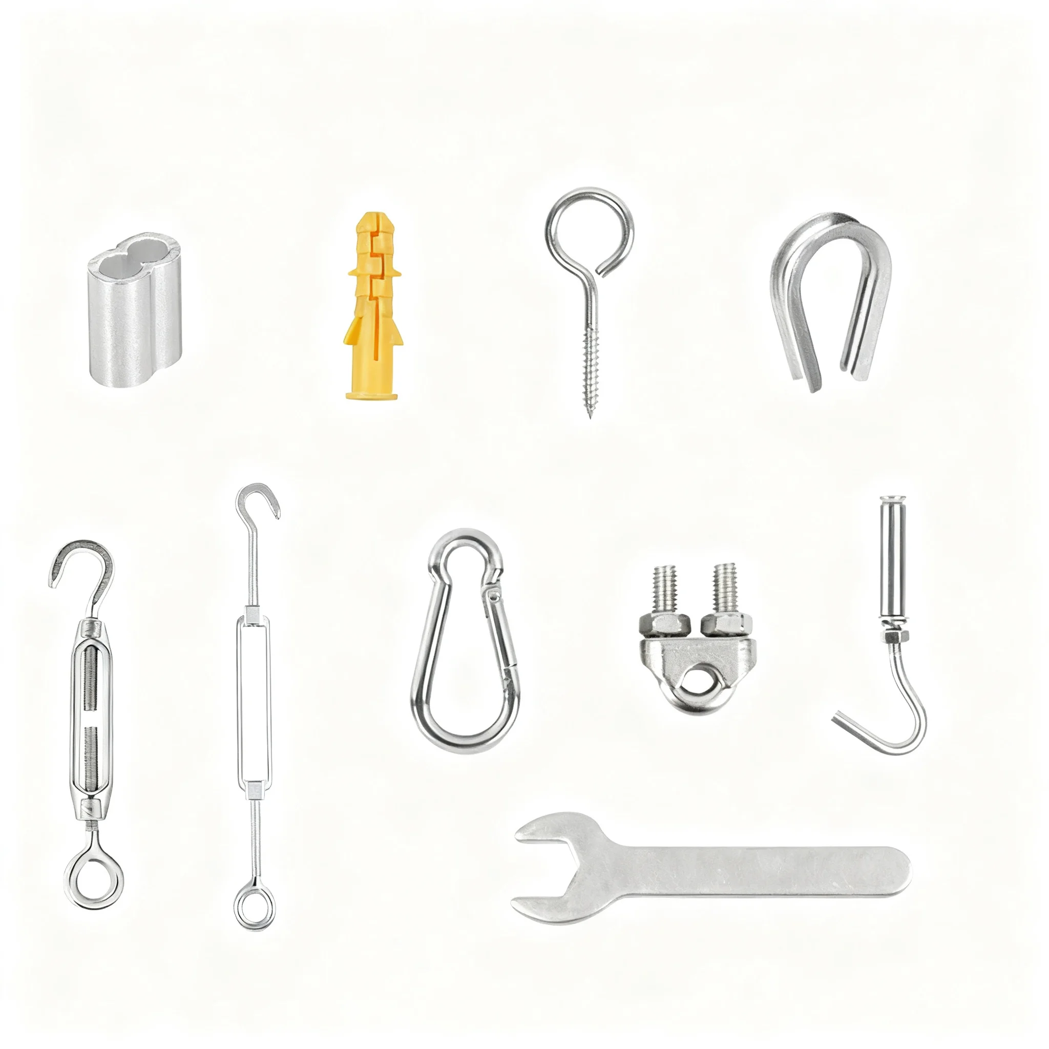 Stainless Steel Wire Rope PVC Coated Cable Outdoor Hanging Kit Fence Wire Rope Plant Support Cable