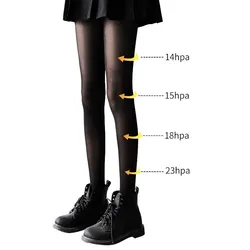 50D Tear-resistant Unbreakable Tights Sexy Large Elastic Nylon Body Stockings Summer Black Pressure Pantyhose Female Lingerie
