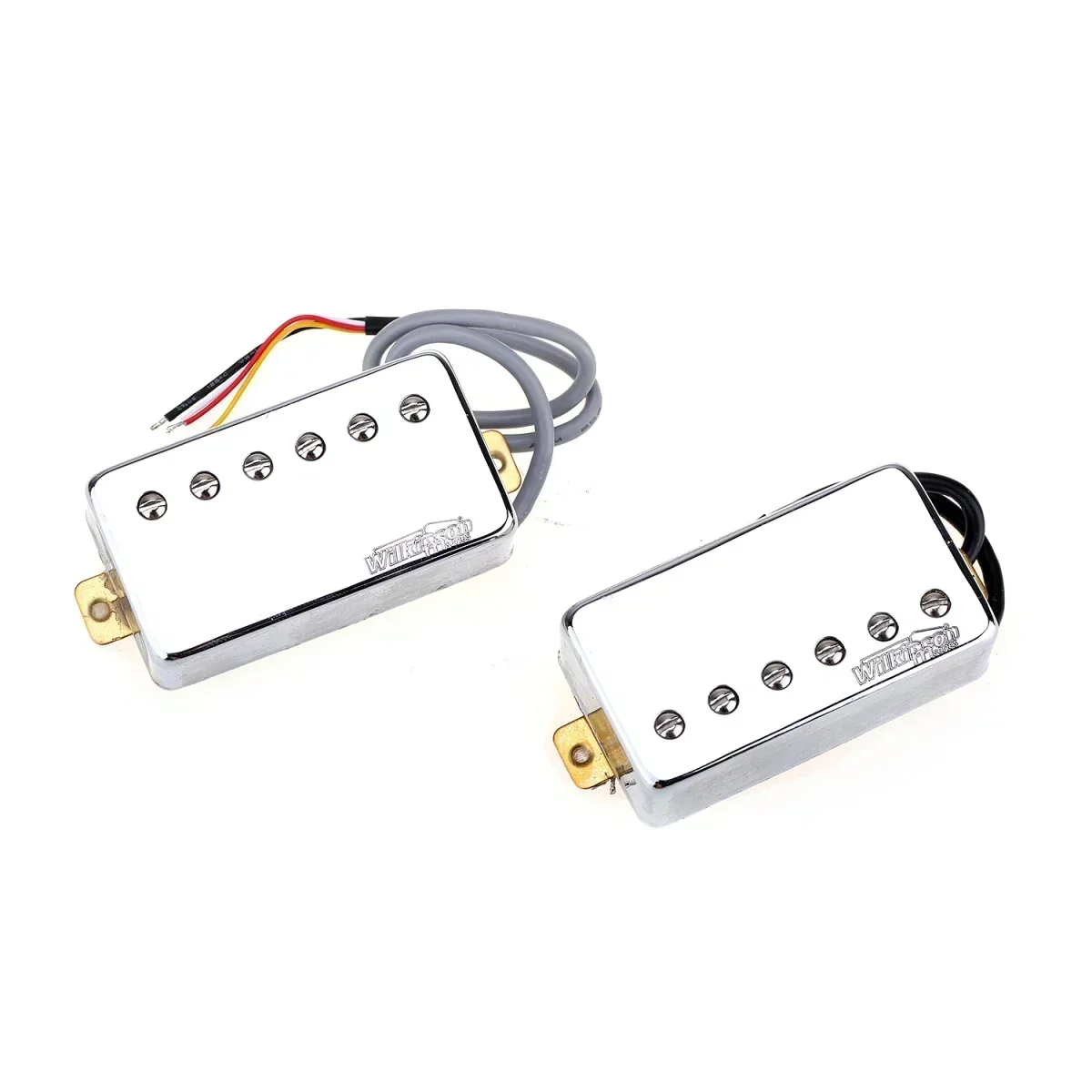 

Wilkinson Vintage Tone Style Humbucker Pickups Set for Les Paul Style Electric Guitar, Chrome