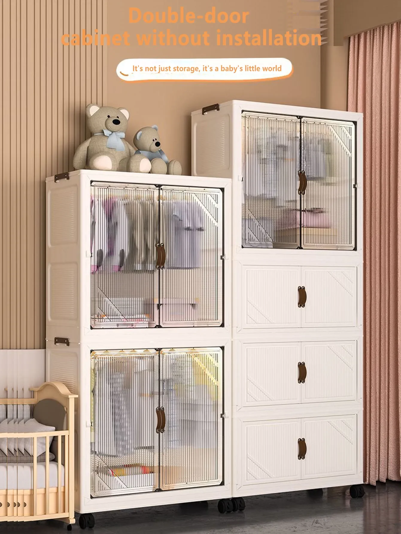Easy-to-Install Multi-Scene Closet Organizer Dustproof Storage Box Wardrobe Solution for Home Organization