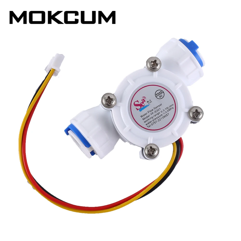 

DC 5V 24V 3/8inch G3/8 Water Flow Hall Sensor Switch Flowmeter Hall Sensor Counter 0.8MPa 10L/min