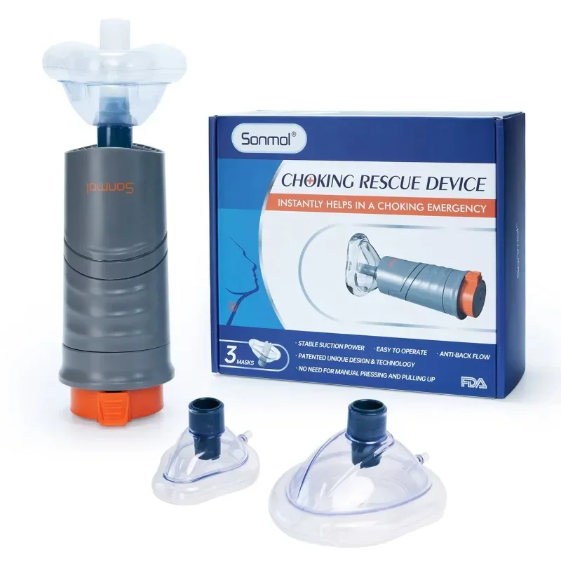 automatic Choking rescue anti choking device aiway throat obstruction blockage removal manual suction emergency