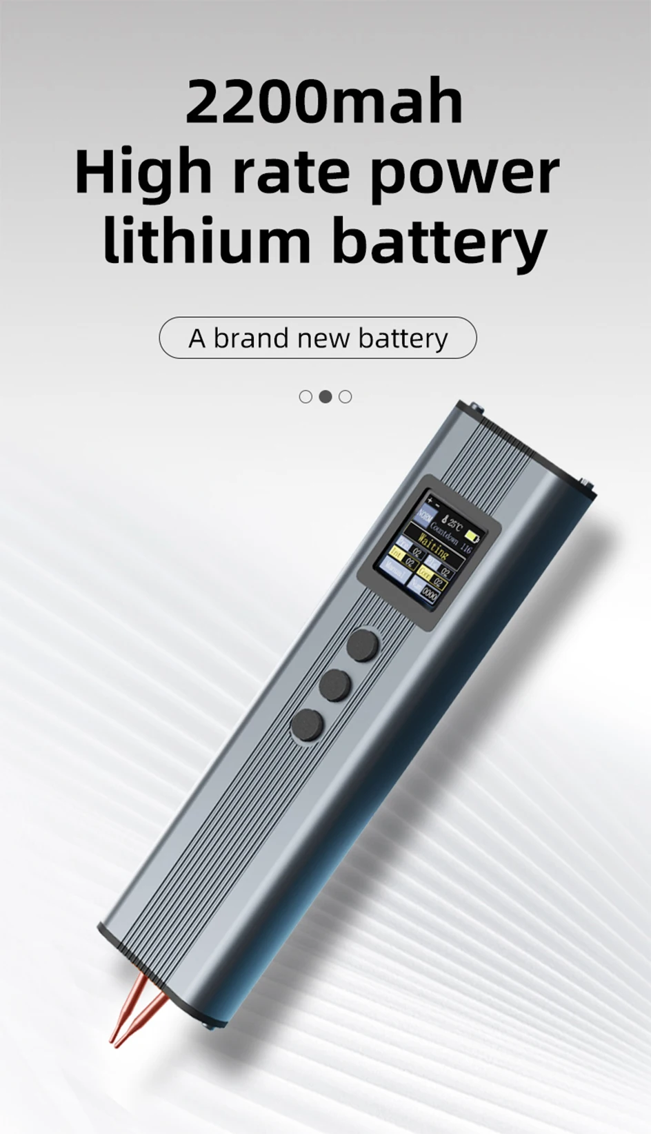 11-Gang-Punktschweißgerät, tragbar, handgehalten, Mini-Digitalanzeige, Schweißen, verstellbare Maschine, automatische manuelle Batterie, Haushaltsreparatur – Detail 1